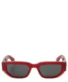Off-white Irregular Frame Sunglasses In Crl