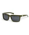 Off-white Men's Portland Rectangle Acetate Sunglasses In Crl