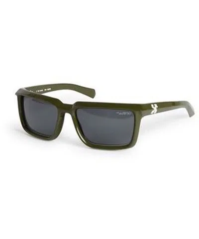 Off-white Men's Portland Rectangle Acetate Sunglasses In Crl