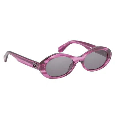 Off-white Sunglasses In Purple