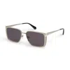 Off-white Yoder Rectangle-frame Sunglasses In Brown