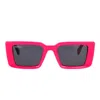 Off-white Sunglasses In Red