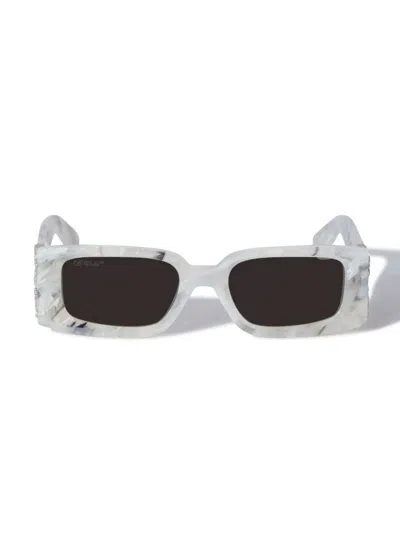 Pre-owned Off-white Sunglasses Virgil Millionaire Caravaggio Arrows In Grey