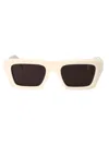 Off-white Sunglasses In White Dark Grey