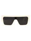 Off-white Sunglasses In White Dark Grey