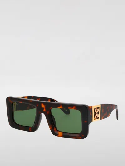 Off-white Sunglasses Woman  In Brown