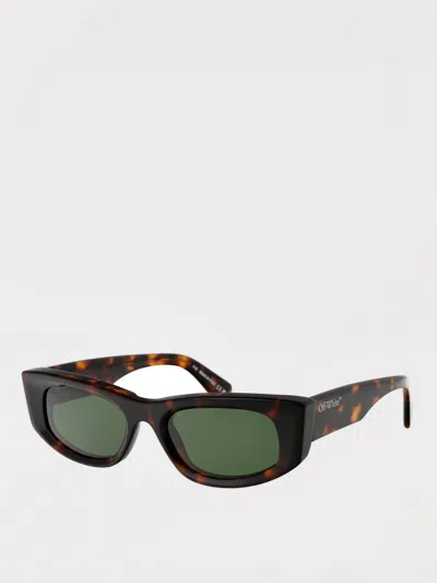Off-white Sunglasses Woman  In Brown