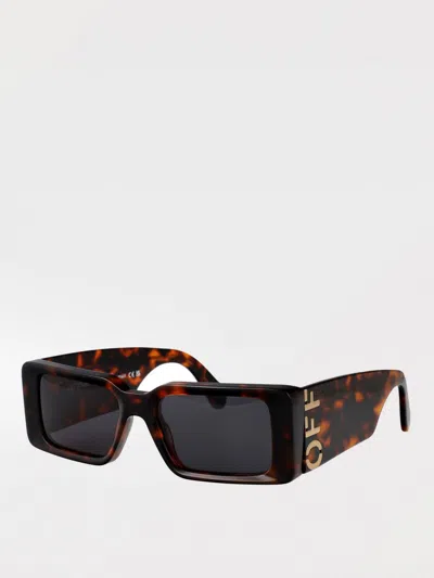 Off-white Sunglasses Woman  In Brown