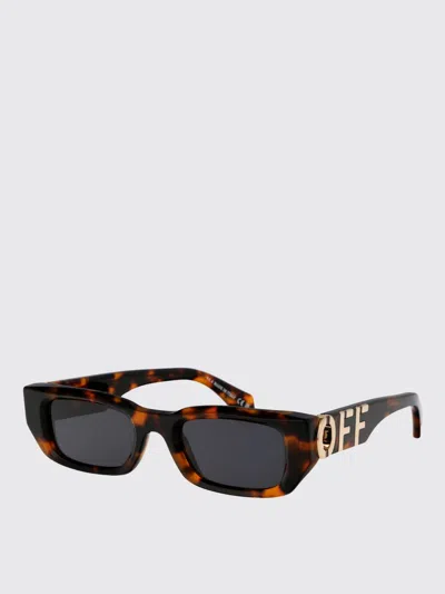 Off-white Sunglasses Woman  In Brown