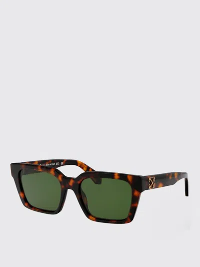 Off-white Sunglasses Woman  In Brown