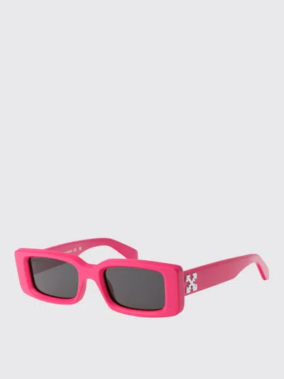 Off-white Sunglasses Woman  In Pink