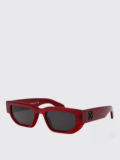 Off-white Sunglasses Woman  In Red