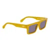 Off-white Sunglasses In Yellow