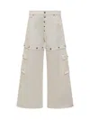 Off-white Super Baggy Jeans With 90s Logo