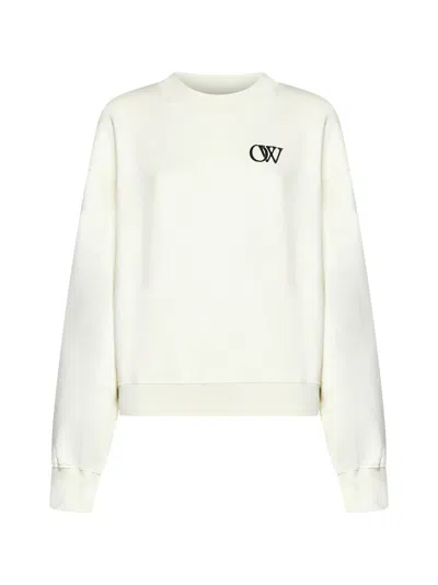 Off-white Sweater In Beige
