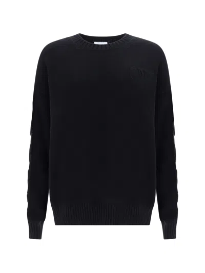 Off-white Sweater In Black