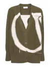 Off-white Sweaters In Green