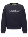 Off-white Sweater In Navy White