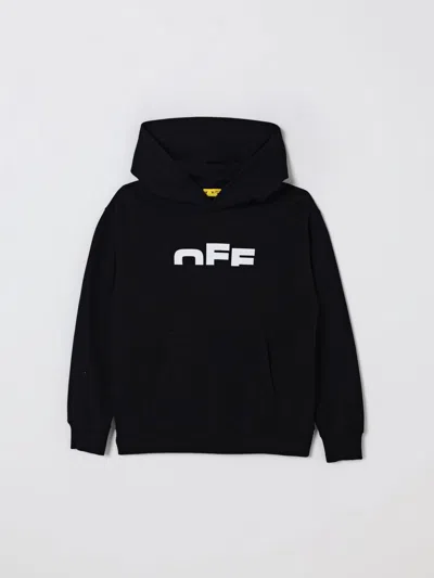 OFF-WHITE OFF-WHITE KIDS SWEATER KIDS COLOR BLACK,438195002