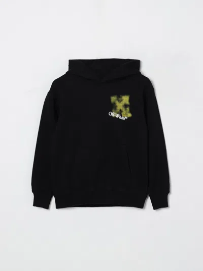 OFF-WHITE 毛衣 OFF-WHITE KIDS 儿童 颜色 黑色,438196002