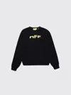 Off-white Kids Type Logo Jumper In Black