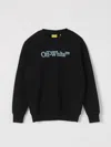 Off-white Kids T-shirt Big Bookish In Black
