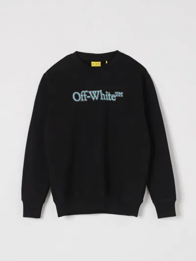 OFF-WHITE SWEATER OFF-WHITE KIDS KIDS COLOR BLACK,G69917002