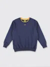 Off-white Kid - Off Stamp Clear Sweatshirt In Blau