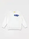 Off-white Off Split Sweatshirt In White