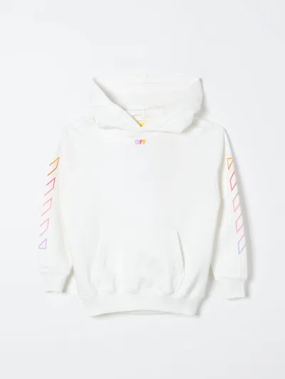 Off-white Sweater Off White Kids Kids Color White In Neutral