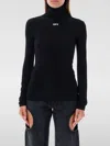 Off-white Off White Off Stamp Turtleneck Top In Weiss