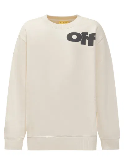 Off-white Kids' Sweater In White Black