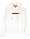 Off-white Long-sleeved Sweatshirt In White