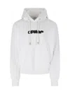 Off-white Long-sleeved Sweatshirt In White