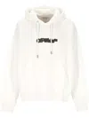 Off-white Long-sleeved Sweatshirt In White