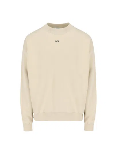 Off-white Sweaters In Neutral