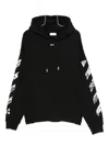 Off-white Arrows-motif Hoodie In Black