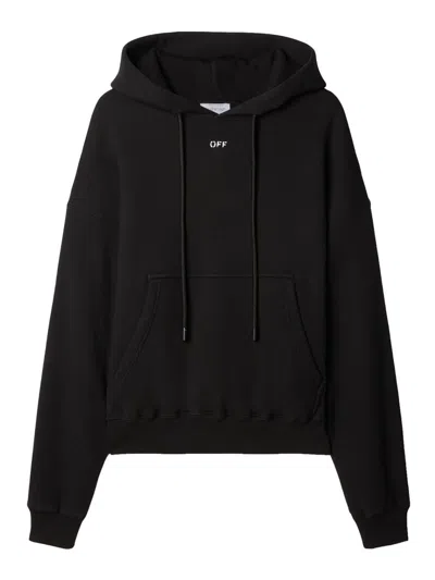 Off-white Off White™ Black Caravaggio Mery Print Hoodie