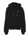 Off-white Barber Arrow Hoodie In Black