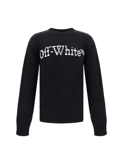 Off-white Big Bookish Sweater In Black
