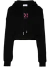 Off-white Hoodie In Black-se