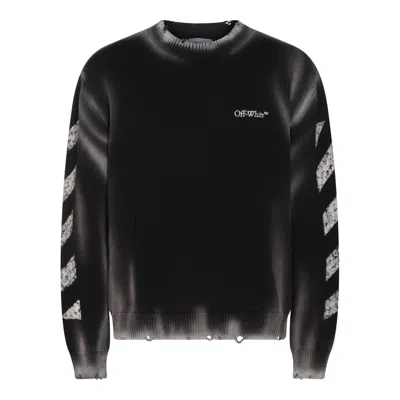 OFF-WHITE SWEATERS BLACKS AND GREYS