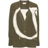 Off-white Sweaters In Green