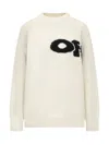 Off-white Off White Sweaters In White - Bl