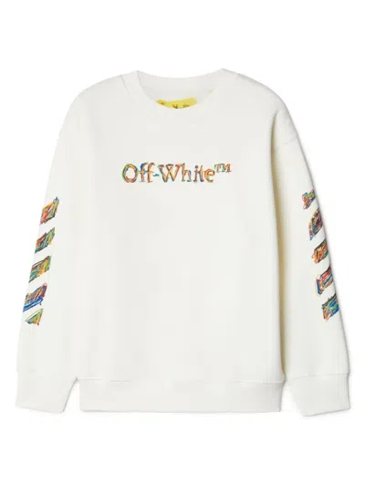 Off-white Kids' Off White Sweaters White