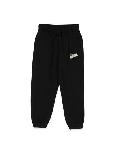 Off-white Kids' Sweatpant In Black