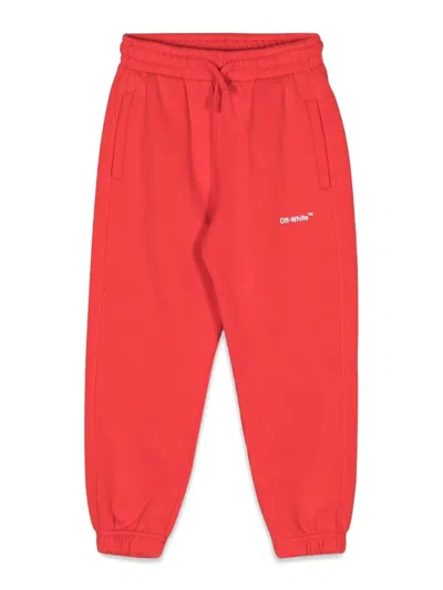 Off-white Kids' Sweatpant In Red