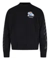 Off-white Sweaters Blacks And Greys In Black
