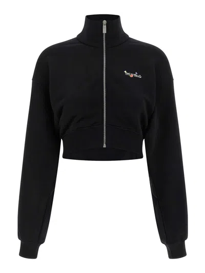 Off-white Sweatshirt In Black