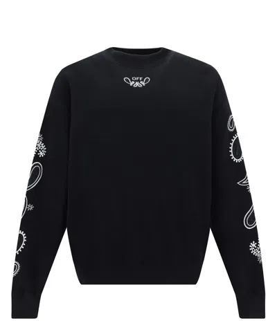 Off-white Sweatshirt In Black